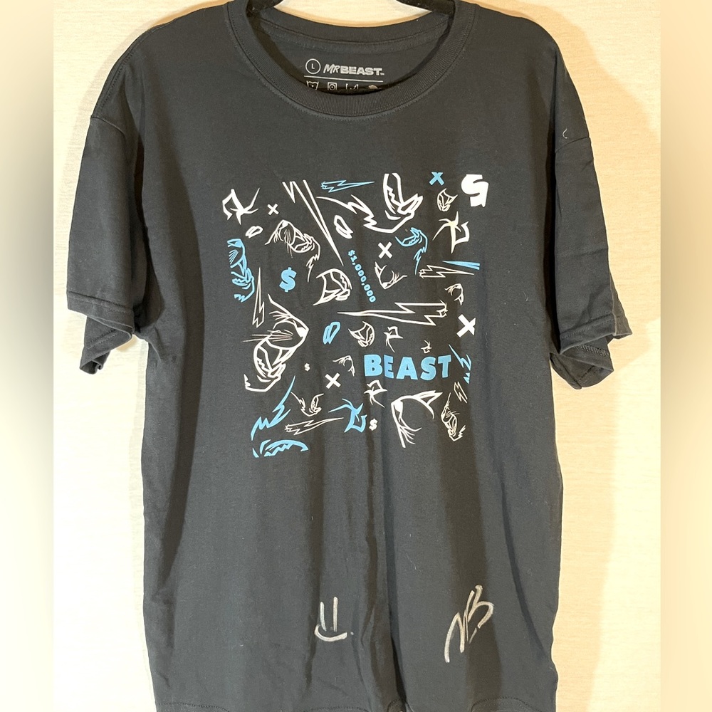 🔥Mr Beast - Autograph T-Shirt🔥